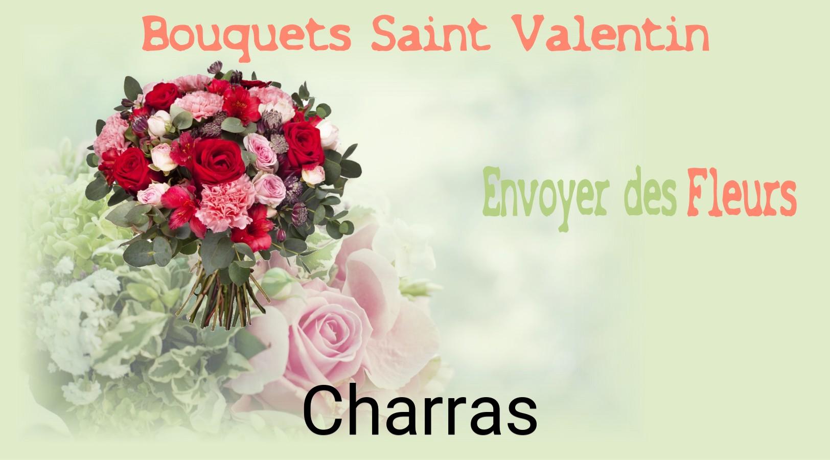 Roses de Saint-Valentin livrées à Charras